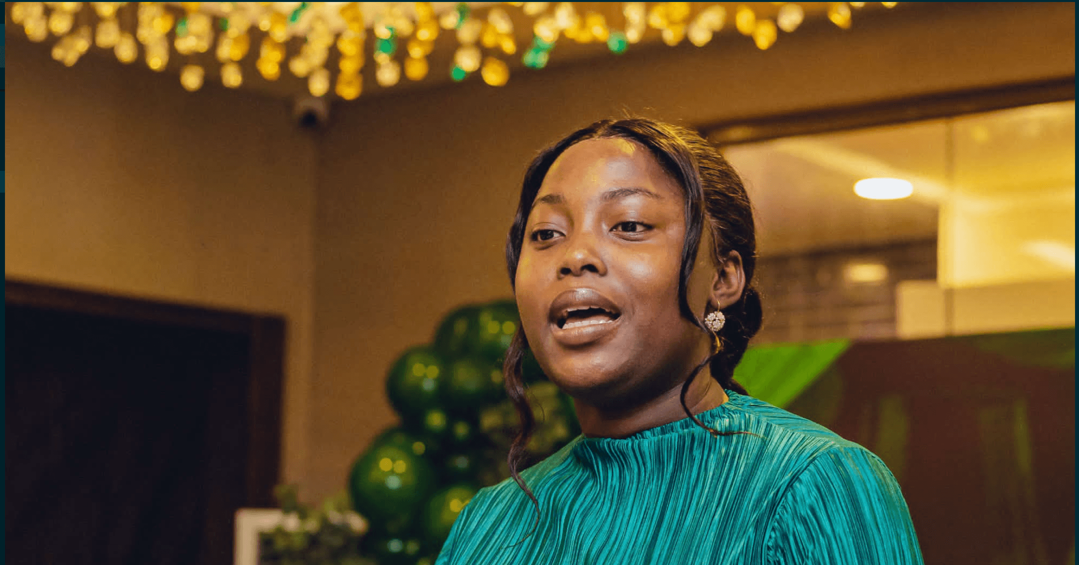 Amahra speaking at DeFi Summer 2024 Dinner Night