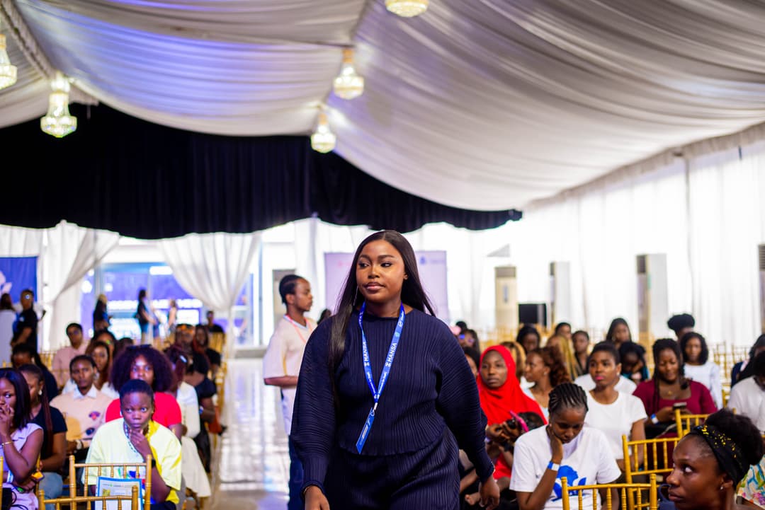 Amahra at the WomenInDeFi Summit 