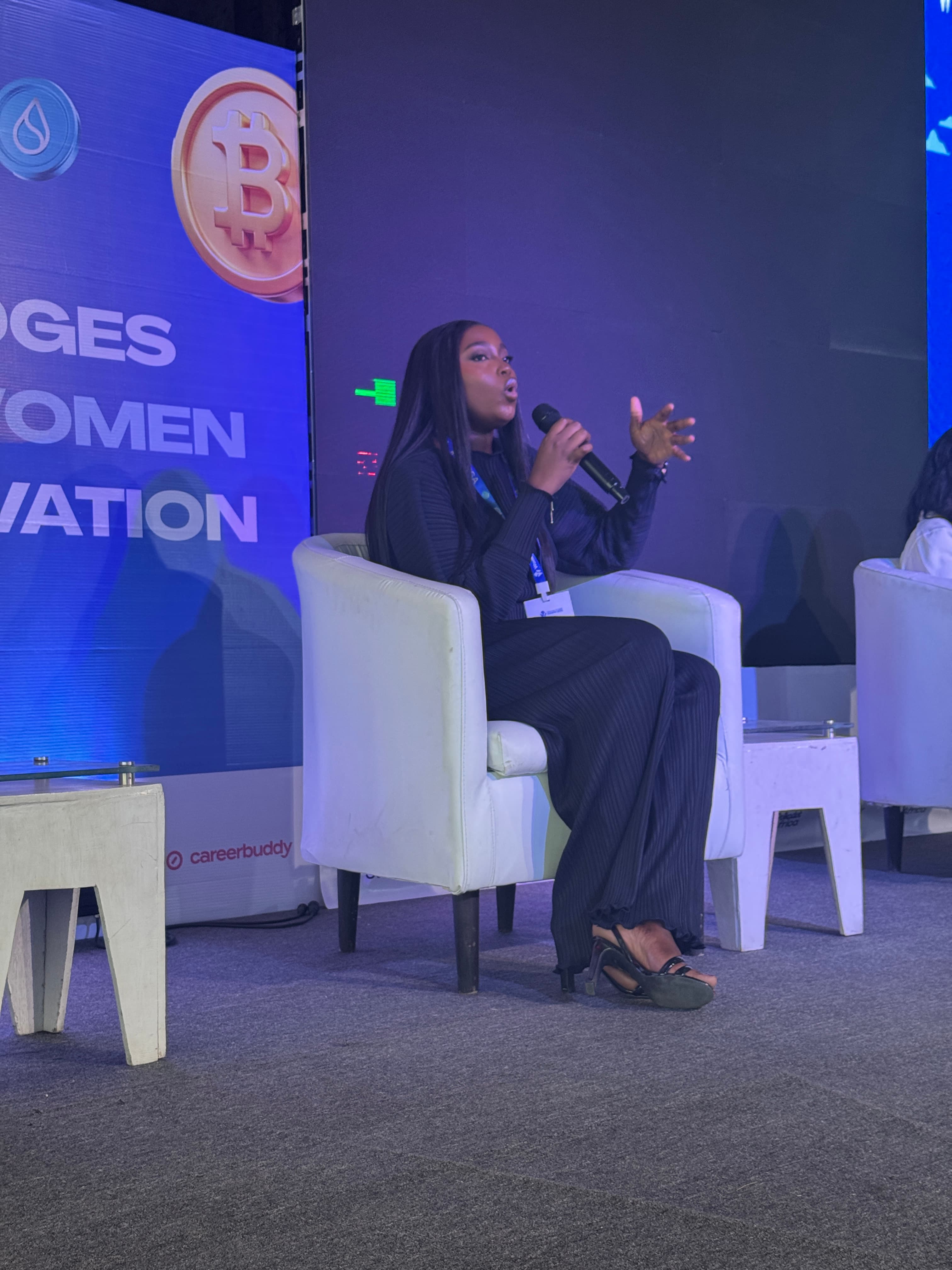 Web3 community engagement event led by Amahra in Lagos